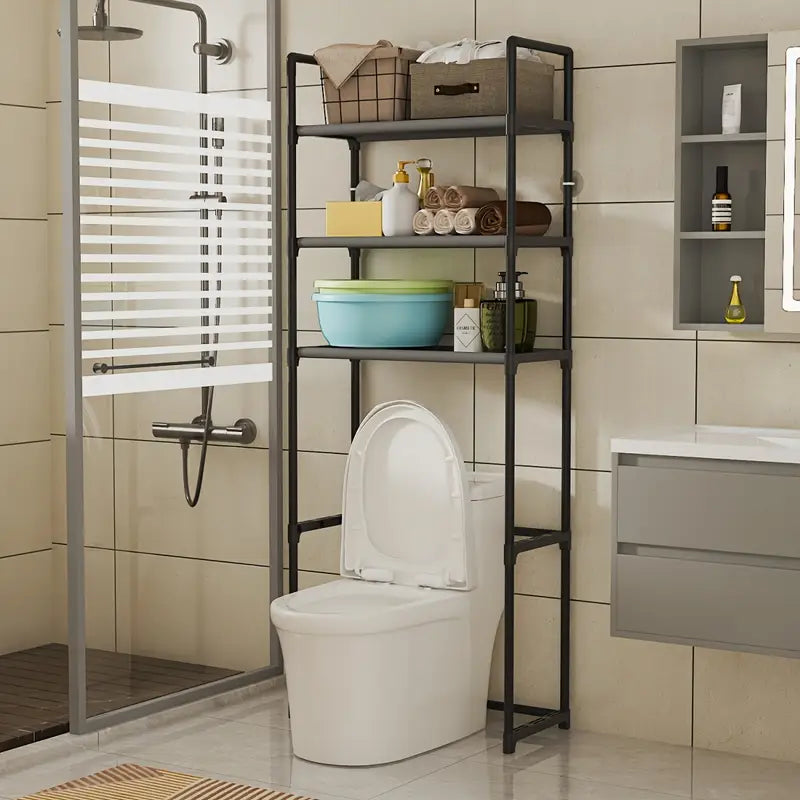 Pack esquinero de ducha y estante de baño